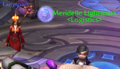 Meridelle Lightspark from Legion in World of Warcraft