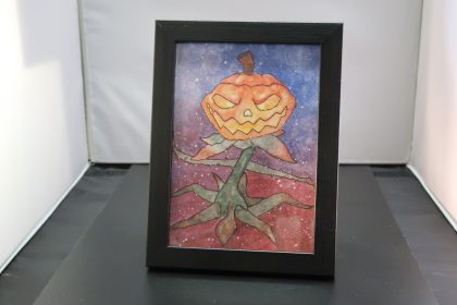 shop sinister squashling watercolor print
